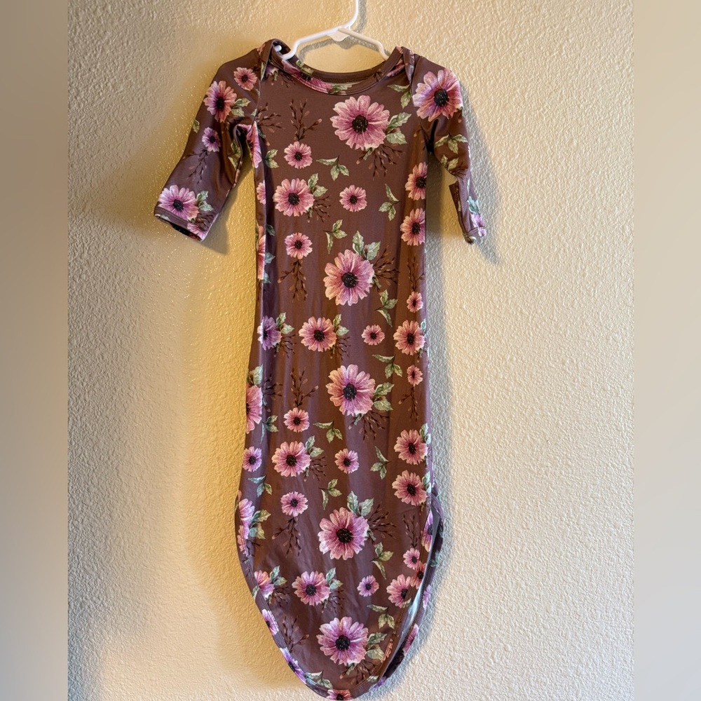 Charming Floral Kids Nightgown